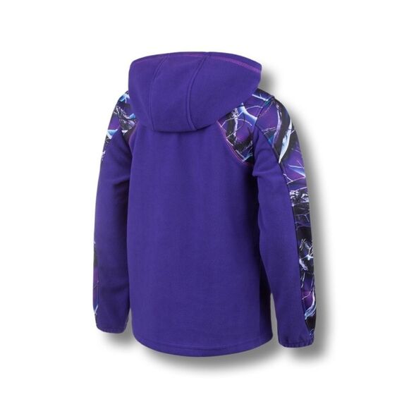 Huntworth Youth Girl’s 2-Tone Fleece ¼ Zip Pullover Hoodie  • XL • NWT - Picture 4 of 8